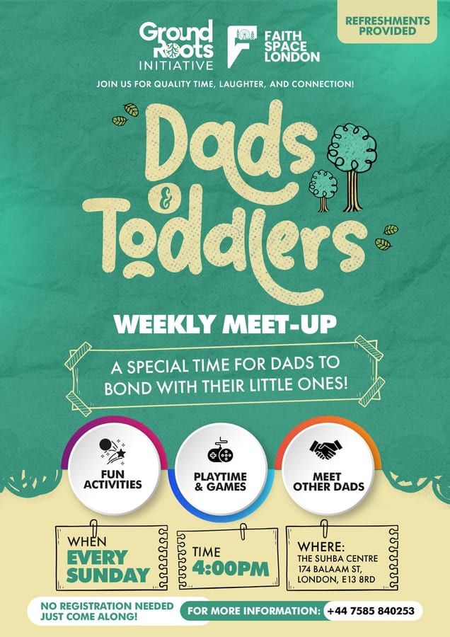Dads & Toddlers, Every Sunday